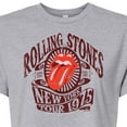 thumbnail image 3 of The Rolling Stones New York Tour- Juniors Cropped Cotton Blend T-Shirt, 3 of 4
