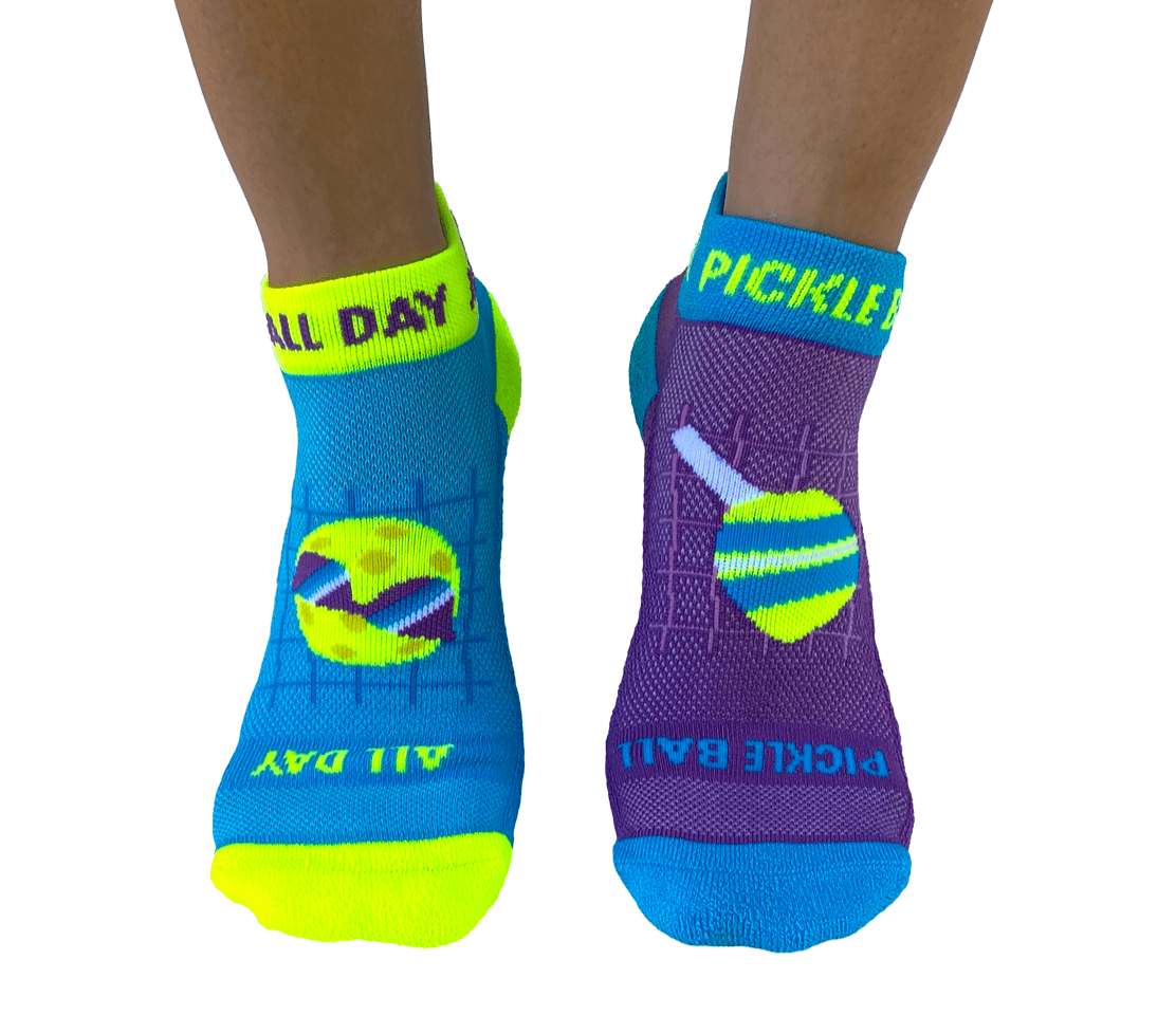 "Pickleball" LowCut Performance Socks