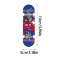 thumbnail image 2 of lajdalh Professional Finger Skateboards with Bottom Prints, Maple Wooden Professional Fingerboard, Mini Finger Boards Skateboards Toys with Screwdriver, DIY Combination Fun Fingers Skate Boards Toys, 2 of 6