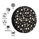 thumbnail image 4 of Fotbe Daisy Funda de Llanta de Repuesto con Estampado, Engrosada, Ajuste Universal para Jeep, Remolque, RV, SUV, Camión-14 inch, 4 of 6