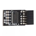 thumbnail image 1 of Encryption Security Module, 27mm Length TPM 2.0 Module Electronic Component Wide Compatibility  for Replacement, 1 of 8