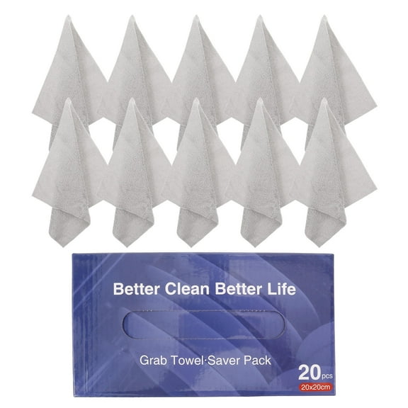 Masteelf 1 Box Microfiber Cleaning Cloth Rags In Microfiber Clean Cloth Box Boxed Extractable Microfiber Kitchen Cleaning Cloths