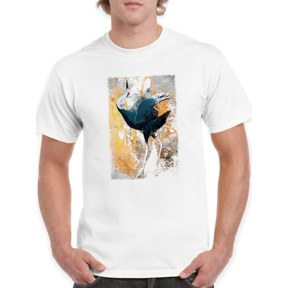 Image Conscious Urban Ostrich T-Shirt Mens -Porter Hastings Designs, Male Regular Fit