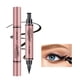 thumbnail image 1 of Delineador de ojos jumbo de doble punta, de alta capacidad, líquido, negro, con forma de ojo de gato y lápiz delineador, herramienta de maquillaje resistente al agua para mujeres., 1 of 1