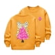 thumbnail image 2 of Cowsor Girls Sweatshirts Kids Cute Graphic Crewneck Pullover Tops Xmas Long Sleeve Holiday Shirts, 2 of 5