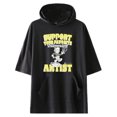 thumbnail image 1 of Connor Price Merch Artist Hoodie Unisex Hooded Short Sleeve Tracksuit Pullover,L,white, 1 of 2