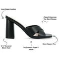 thumbnail image 2 of Journee Collection Womens Chazz Tru Comfort Foam Vegan Leather Block Heel Sandals, 2 of 6