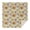 Sunflower Pattern, variant on White Sunflower Bouquet Pattern Square Tablecloth,Waterproof Square Table Cover,Wipeable Spillproof Washable Table Cover for Home Kitchen Party Decor 42"X42"(107x107cm)