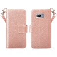 thumbnail image 2 of SOGA PU Leather Magnetic Flip Wallet Cover for Samsung Galaxy S9 Plus - Rose Gold, 2 of 4