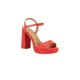 thumbnail image 2 of Zapatilla Mujer VIZZANO 6551100 Tacon Bloque rojo 24.5, 2 of 5