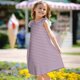 thumbnail image 2 of Teen Girls Dresses Striped Summer Dress Sleeveless Casual A-Line Sundress for Kids Lightweight and Breathable Fabric ,Sie:140, 2 of 8