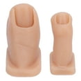 thumbnail image 2 of Modos De Práctica De Arte De Uñas De Silicona, Dedos De Los Pies De Práctica De Manicura, Modo De Pie Falso Para Puntas De Uñas, Entrenamiento Artístico, Uñas De Silicona, 2 of 7