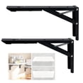 thumbnail image 1 of Mesa de pared con bisagra plegable ANTEISI de 90 grados con cierre automático, 1 of 6