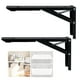 thumbnail image 1 of Mesa de pared con bisagra plegable ANTEISI de 90 grados con cierre automático, 1 of 6