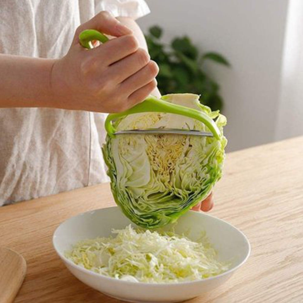 Stainless Steel Potato Peeler Cabbage Lettuce Head Grater Shredder Slicer Salad 