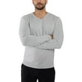 thumbnail image 3 of X RAY JEANS Mens Basic V-Neck Sweater Pullover, Heather Grey, 2XL, 3 of 8