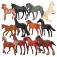 thumbnail image 3 of 12x figura de Animal de simulación decoraciones de juguetes educativos actividades de aprendizaje accesorios de bricolaje estatuas de para Salvador Estatuas en miniatura, 3 of 8