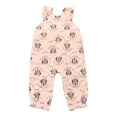 thumbnail image 6 of Disney Clothes Baby Girls 2-Piece Overall Set – Long Sleeve Top with Suspender Romper Minnie, Pooh, Bambi & Marie (Newborn–Infant), 6 of 8