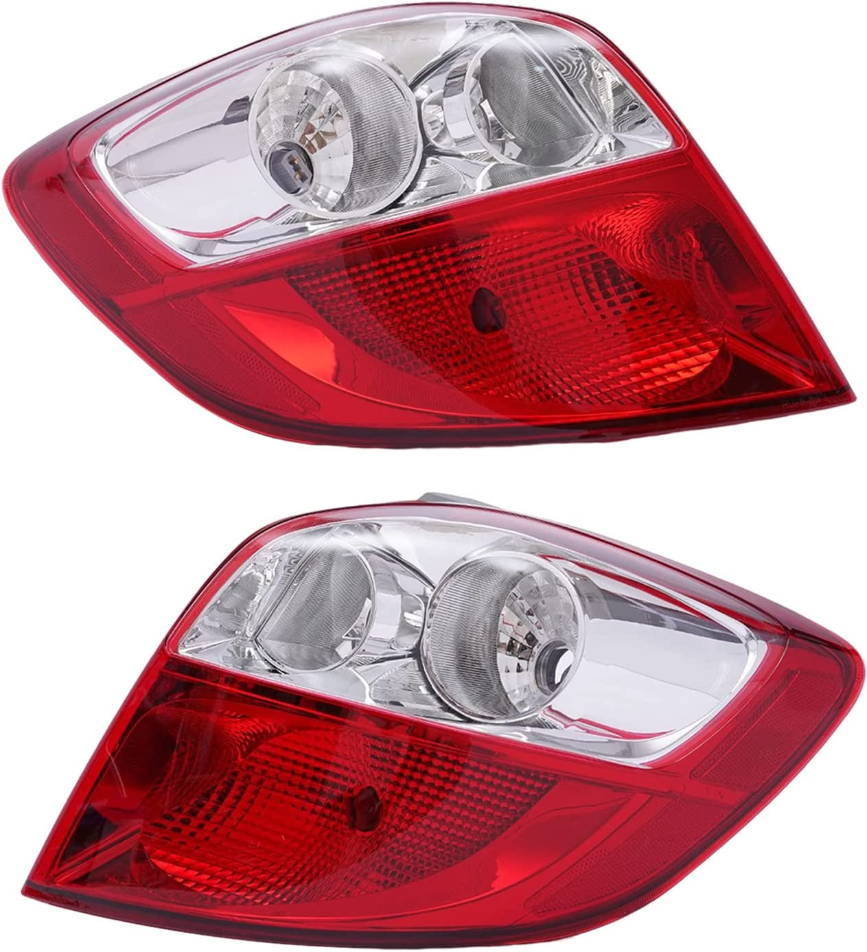 PIT66 Tail Light Set Clear/Red Lens Driver Side W/o Wires And Bulbs Fit For Honda Pilot 2009 15 - Foto 7