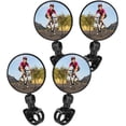 thumbnail image 1 of Espejos para Bicicleta, 2 Piezas Espejos retrovisores para Bicicleta de Ciclismo Espejo Convexo de plástico montado en Manillar Giratorio Ajustable para Bicicleta de Carretera de montaña Sincero Electrónica, 1 of 5