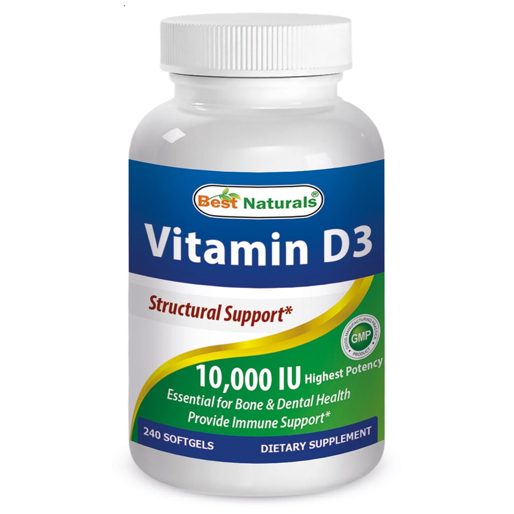 Vitamin D3 10000IU 240 SFG Walmart Canada