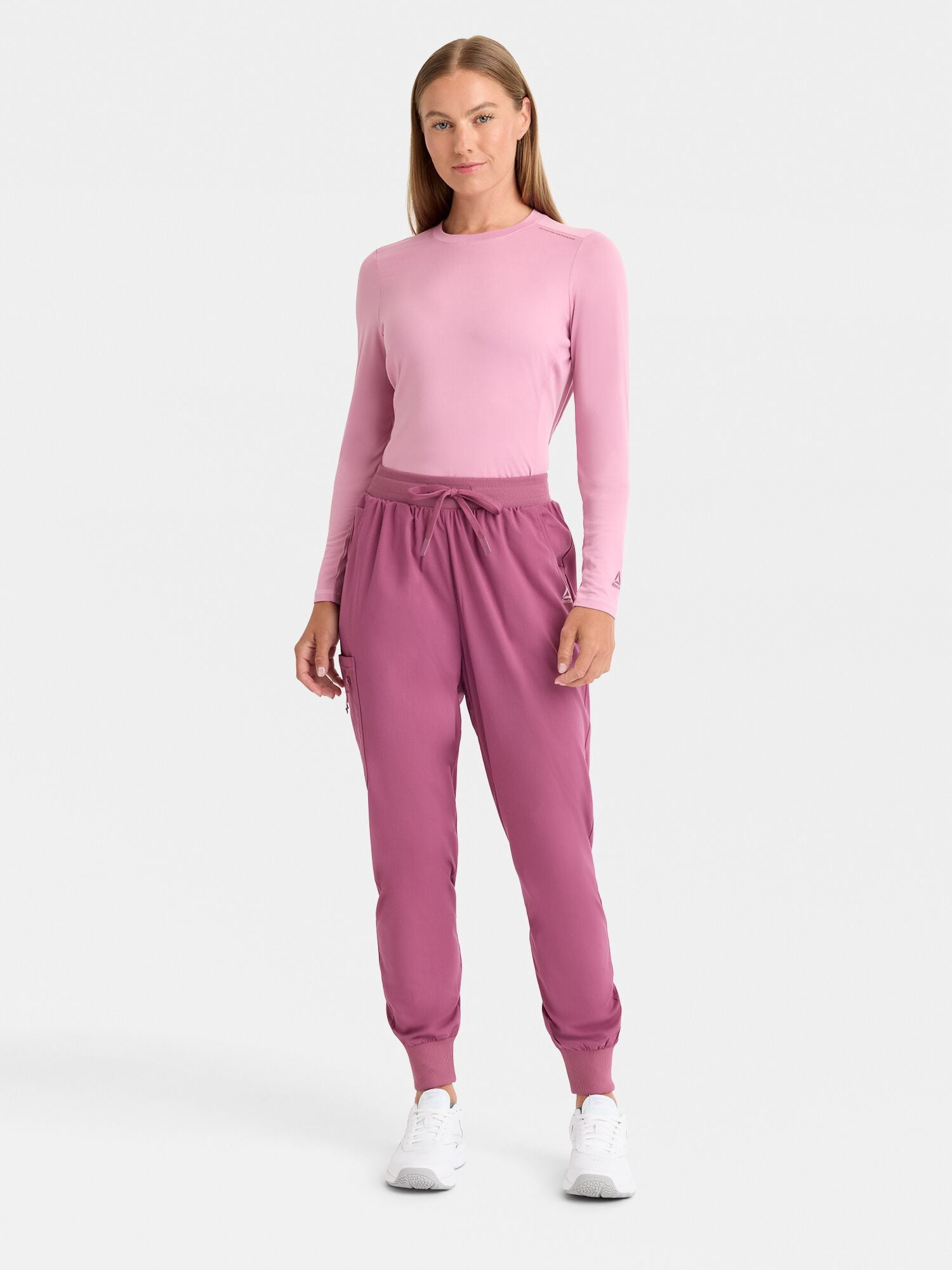 Reebok Women's Under Scrub Top with Moisture Wicking, 1 Pack Sizes S-3XL