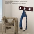 thumbnail image 3 of Gancho para ropa sólida gancho montado en la pared percha para sombrero vestíbulos de baño multifunción Dormitorio para el hogar ANGGREK Otros, 3 of 8