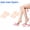 skin tone/2pairs, variant on 2 Pairs Silicone Socks for Dry Cracked Feet, Women's Foot Socks for Moisturizing (Pink & Beige, Fits Up to Size 9)