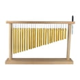 thumbnail image 4 of Juego de carillón de viento Musical, carillón de viento de mesa, decoración de 25 tonos, instrumento de percusión de Metal creativo con mazo para, 4 of 8