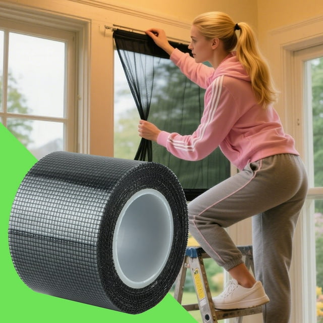 Cqxid Household Stickers Under $5 Home & Garden Stickers Subsidy For Proof Repair Of Screen Subsidy For Net Repair Of Self Adhesive Door Curtains And Quick Repair Of Holes