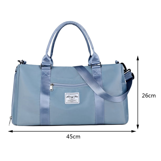 Mochila Bolso de lona multifuncional, de equipaje de mano grande portátil, moda para mujeres y hombres