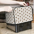thumbnail image 7 of Honeii Labrador Retriever Dog Print 2 slice Toaster Cover, Two Slice Toaster Dust-proof Cover For Kitchen Small Appliance and Fingerprint Protection, 7 of 7