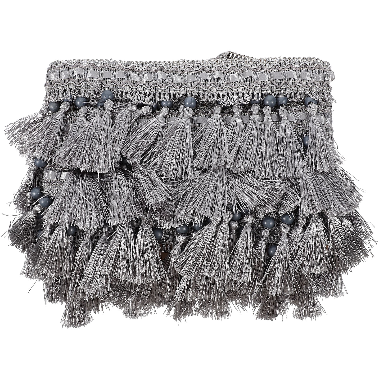 Hemoton Curtain Fringe Trim Sewing Fringe Trim Sofa Fringe Trim Decorative Curtain Trim Home
