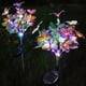 thumbnail image 2 of Yuarrent Lámpara de tierra al aire libre del árbol de la mariposa de la aleación de aluminio con las luces LED de cuatro colores y Jardín y Patio, 2 of 6