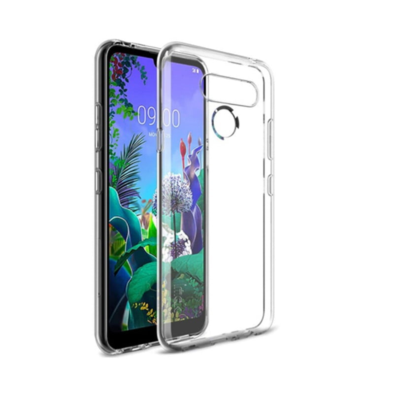 Gufuwo Custodia per LG K52/K62/Q52/K62 Plus LM-K520 LM-K525, Copertura Morbida in TPU Sfumato - Antigraffio Ultra Sottile con Protezione Antishock Cover per LG K52 Blu/Rosa