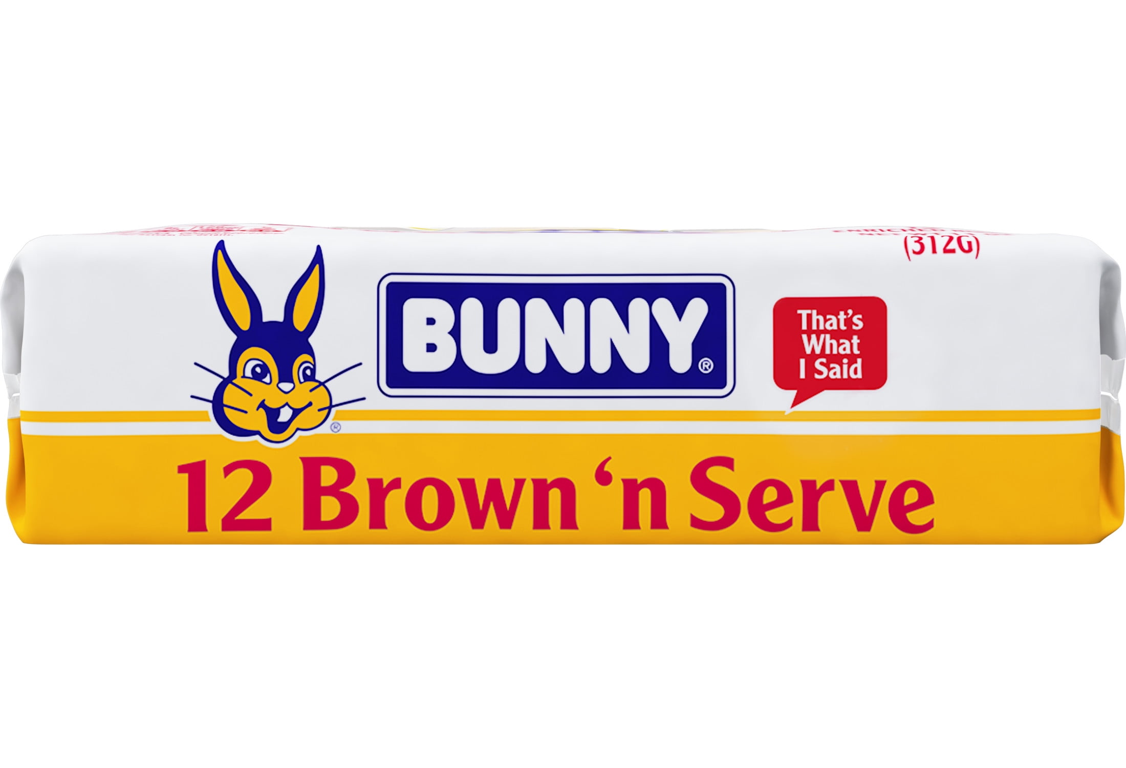 Bunny Brown 'n Serve Rolls, 11 oz, 12 Count
