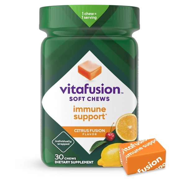 vitafusion Soft Chews Immune Support (1), Citrus Fusion, 30 Chews