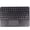 Black, variant on Wireless Bluetooth Keyboard with Touchpad for ipad, Portable Mini Small Universal Rechargeable 10 inch Ultra-Slim Wireless Keyboard for Tablet Smartphone PC Computer Laptop Windows Android iOS