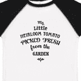 thumbnail image 4 of Inktastic My Little Heirloom Tomato Picked Fresh from the Garden Boys or Girls Toddler T-Shirt, 4 of 5