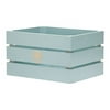 Pure Cycles Wooden City Crate Seafoam Green Wood 12.5`x9.75`x7.25`