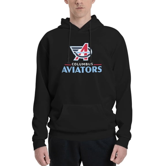 Columbus Aviators Hoodie Men Women Unisex Fleece Casual Pullover Sweatshirt With Kangaroo Pocket