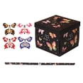 thumbnail image 3 of Shangren Flying Butterfly Card Surprise Tricky Toy Flyers Butterflies Clockwork Butterfly Black, 3 of 8