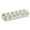 thumbnail image 2 of 12Grids/18Grids Egg Box Temperature Resistant Large Capacity Shockproof Household Egg Fresh Storage Box with Lid for Fridge, 2 of 9
