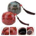 thumbnail image 3 of Shisuyan 2 Pcs Boîtes de Rangement pour Bonbons Thé Feuilles de Thé avec Couvercle (Rouge, Bleu), 3 of 8