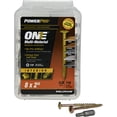 thumbnail image 3 of Tornillo Multi-Material Power Pro 8 x 5 cm con Cabeza Tipo Wafer y Zinc Amarillo, 3 of 8