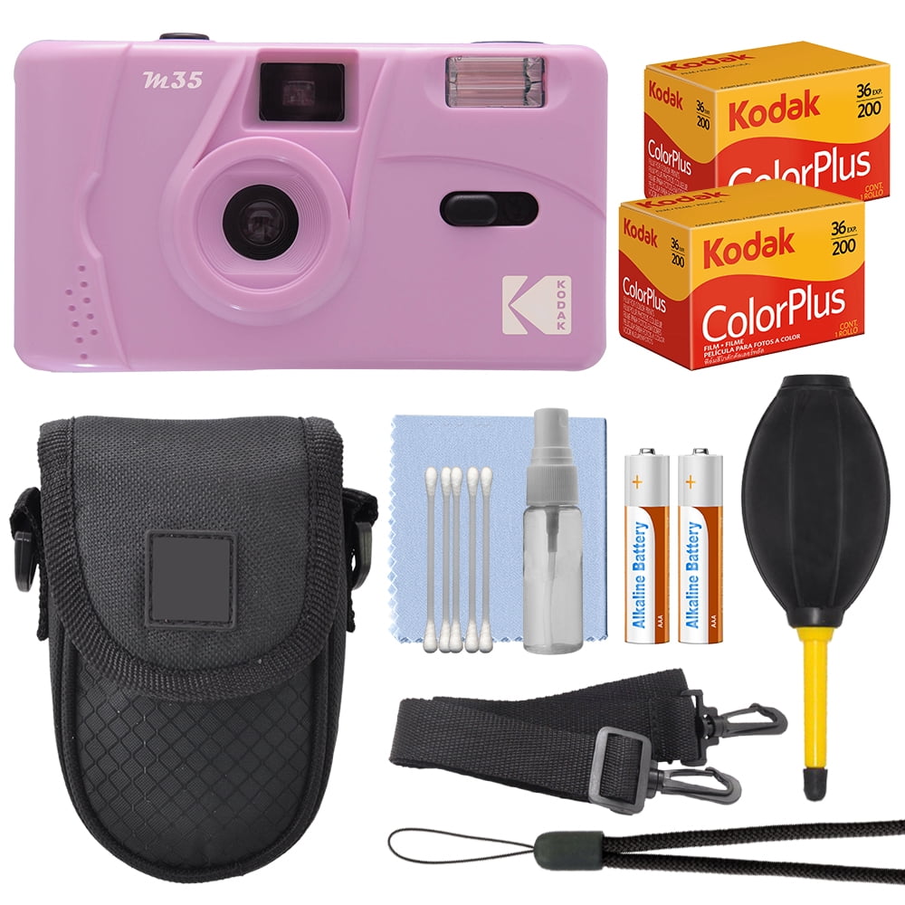 Kodak M35 35mm Film Camera with Flash Purple 2 Film Kuwait Ubuy