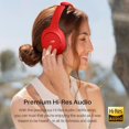 thumbnail image 2 of TOZO HT2 Auriculares híbridos con cancelación activa de ruido, auriculares inalámbricos Bluetooth sobre la oreja, tiempo de reproducción de 60 horas, ecualizador personalizado de audio de alta resoluc, 2 of 5