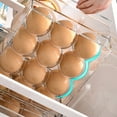 thumbnail image 6 of Egooesam Egg Container, Acrylic Egg Box Transparent, Stackable Egg Holder for Refrigerator Drawer Type, Egg Container for Refrigerator Fridge Organizer, 6 of 9