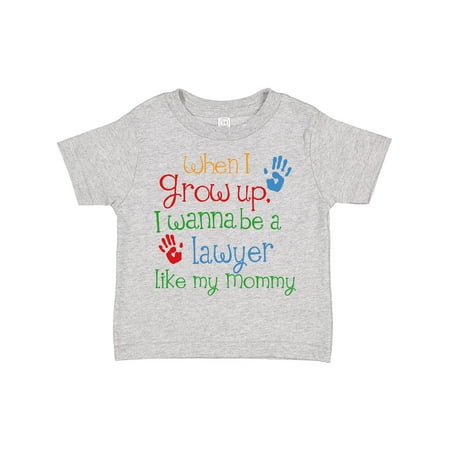 

Inktastic Lawyer Like Mommy Gift Toddler Boy or Toddler Girl T-Shirt