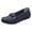 Dark Blue, variant on Women's Comfortable Slip-On Loafers – Lightweight Penny Loafers, Business Casual Work Flats for Walking & Dressy Wear Gray